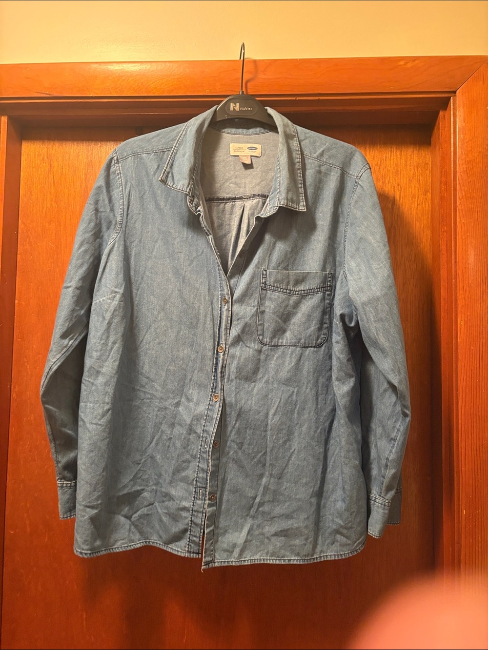 Women’s Light Blue Denim Shirt/Chambray Shirt